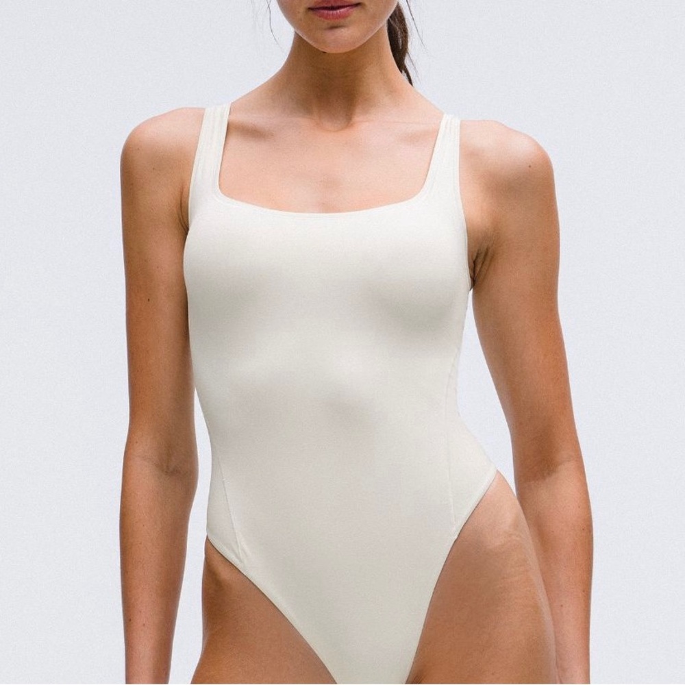 Square-Neck Bodysuit